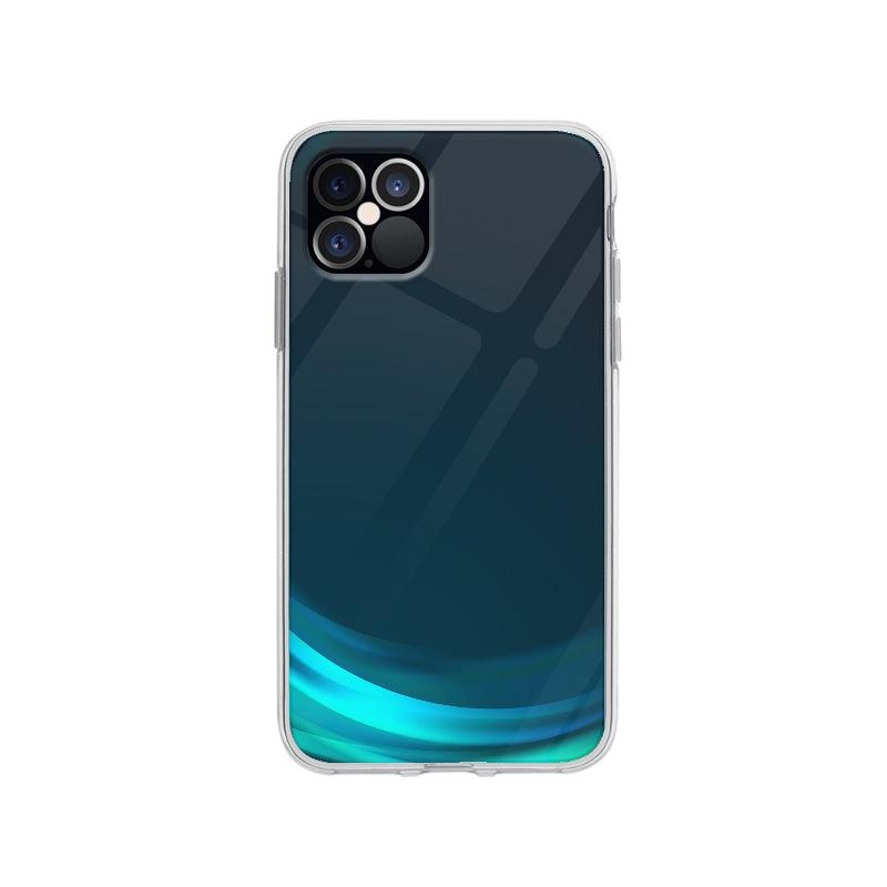 Coque Vague Bleu pour iPhone 12 Pro - Coque Wiqeo 10€-15€, Abstrait, Damien S, iPhone 12 Pro Wiqeo, Déstockeur de Coques Pour iPhone