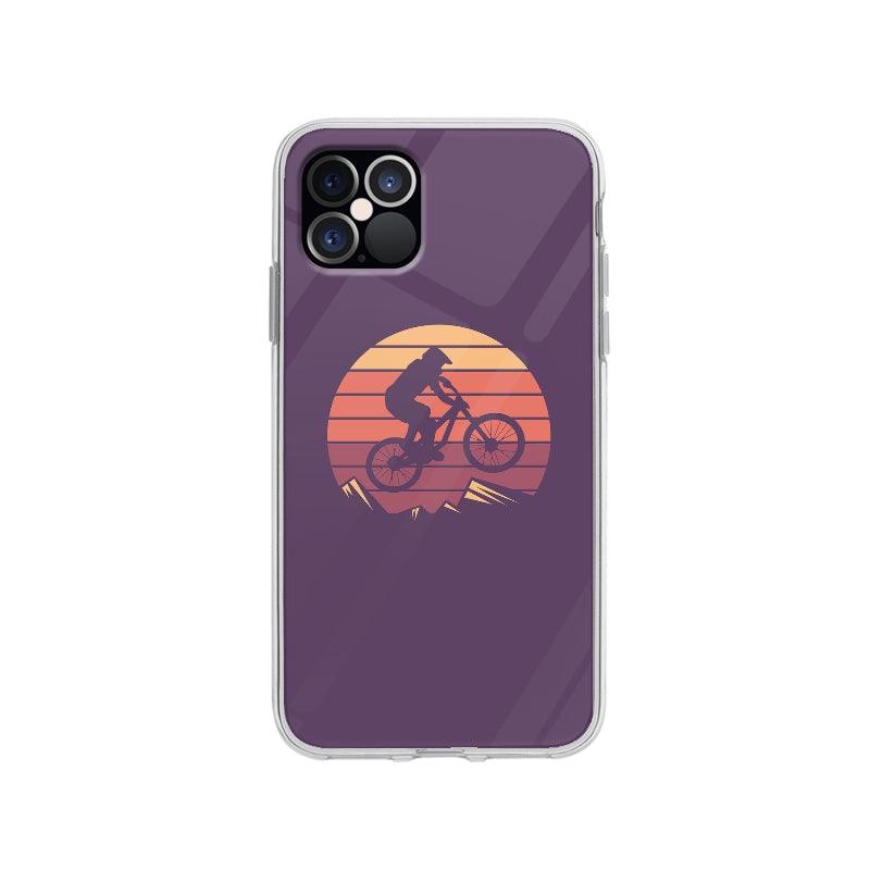 Coque Vélo En Montagne pour iPhone 12 Pro - Transparent
