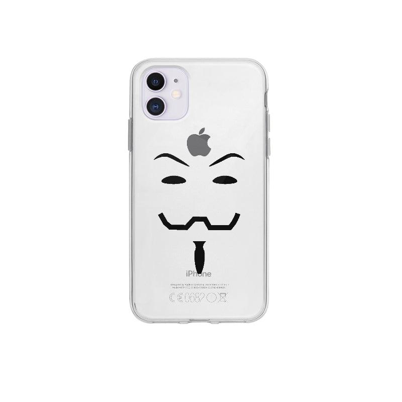 Coque Anonymous pour iPhone 12 - Coque Wiqeo 10€-15€, Français, Groupe, iPhone 12, Irene S, Masque, Mouvement, Tempérament Wiqeo, Déstockeur de Coques Pour iPhone