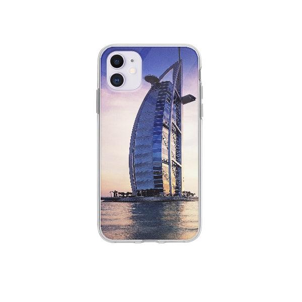 Coque Burj Al Arab Dubai pour iPhone 12 - Transparent