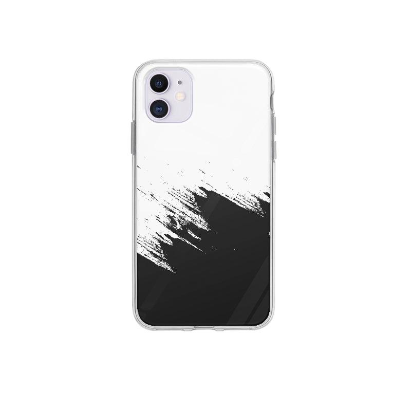 Coque Fond Grunge Noir Et Blanc pour iPhone 12 - Coque Wiqeo 10€-15€, Abstrait, Georges K, iPhone 12 Wiqeo, Déstockeur de Coques Pour iPhone