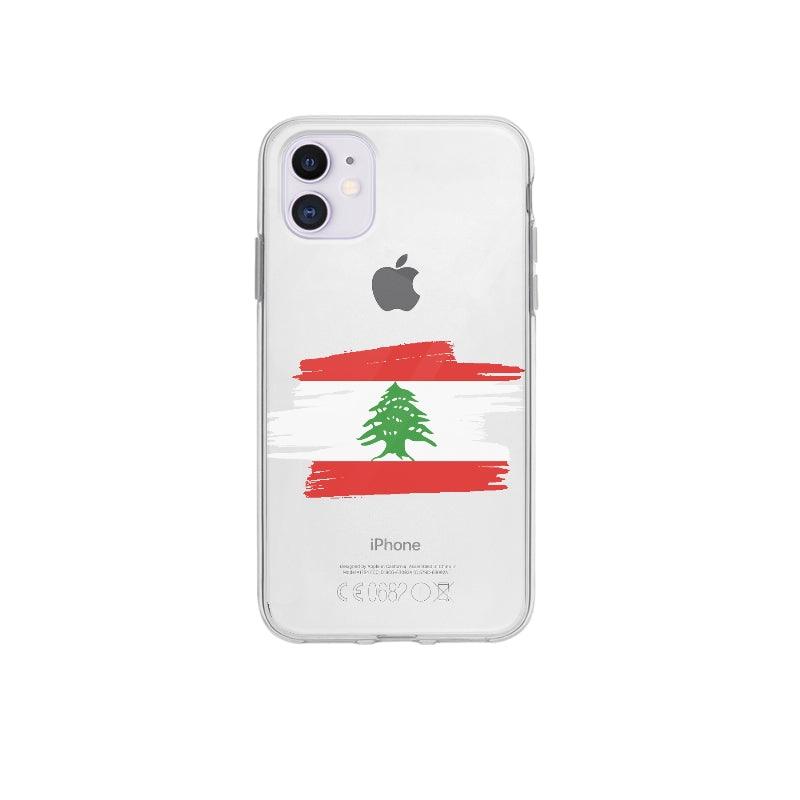 Coque Liban pour iPhone 12 - Coque Wiqeo 10€-15€, Alais B, Drapeau, iPhone 12, Liban, Pays Wiqeo, Déstockeur de Coques Pour iPhone