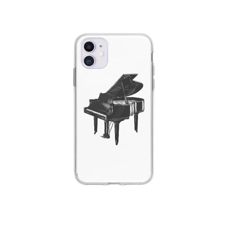 Coque Piano pour iPhone 12 - Coque Wiqeo 10€-15€, Illustration, iPhone 12, Lydie T Wiqeo, Déstockeur de Coques Pour iPhone