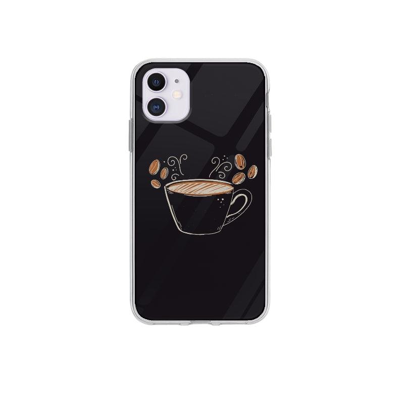 Coque Tasse De Café Dessinée pour iPhone 12 - Coque Wiqeo 10€-15€, Gabriel N, Illustration, iPhone 12 Wiqeo, Déstockeur de Coques Pour iPhone
