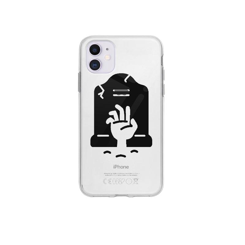 Coque Tombe Halloween pour iPhone 12 - Coque Wiqeo 10€-15€, Brice N, Halloween, iPhone 12, Tombe Wiqeo, Déstockeur de Coques Pour iPhone