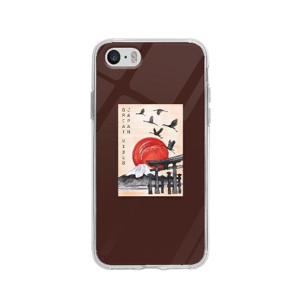 Coque Carte Postale Japon pour iPhone 5 - Coque Wiqeo 5€-10€, Alice A, Illustration, iPhone 5, Paysage, Voyage Wiqeo, Déstockeur de Coques Pour iPhone