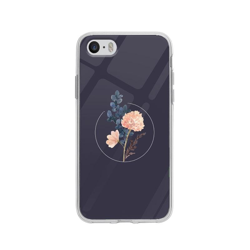 Coque Dessin Fleur Aquarelle pour iPhone 5 - Coque Wiqeo 5€-10€, Fleur, Illustration, iPhone 5, Rachel B Wiqeo, Déstockeur de Coques Pour iPhone