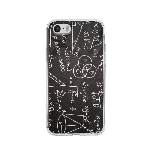 Coque Equations Mathématiques pour iPhone 5 - Coque Wiqeo 5€-10€, Fabrice M, iPhone 5, Motif Wiqeo, Déstockeur de Coques Pour iPhone