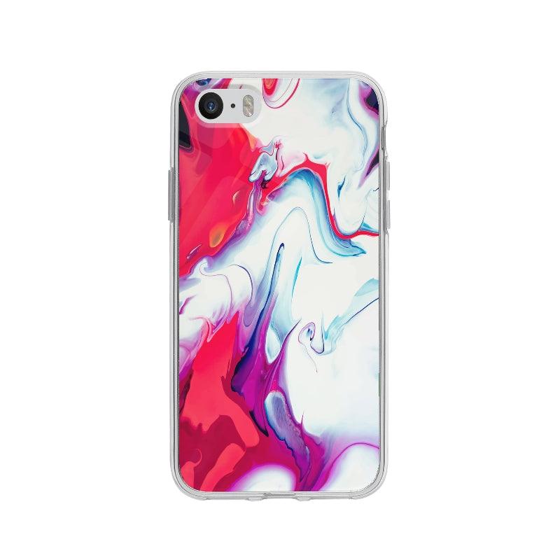 Coque Fluide Coloré pour iPhone 5 - Coque Wiqeo 5€-10€, Abstrait, Amelie Q, iPhone 5 Wiqeo, Déstockeur de Coques Pour iPhone