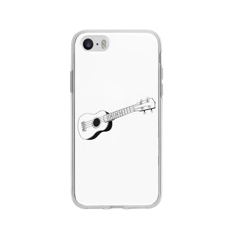 Coque Guitare Ukulélé pour iPhone 5 - Coque Wiqeo 5€-10€, Catherine K, Illustration, iPhone 5 Wiqeo, Déstockeur de Coques Pour iPhone