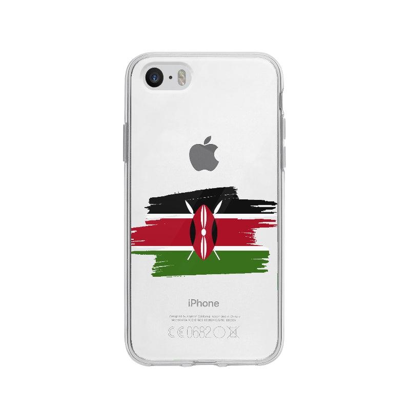 Coque Kenya pour iPhone 5 - Coque Wiqeo 5€-10€, Drapeau, iPhone 5, Kenya, Pays, Rachel B Wiqeo, Déstockeur de Coques Pour iPhone