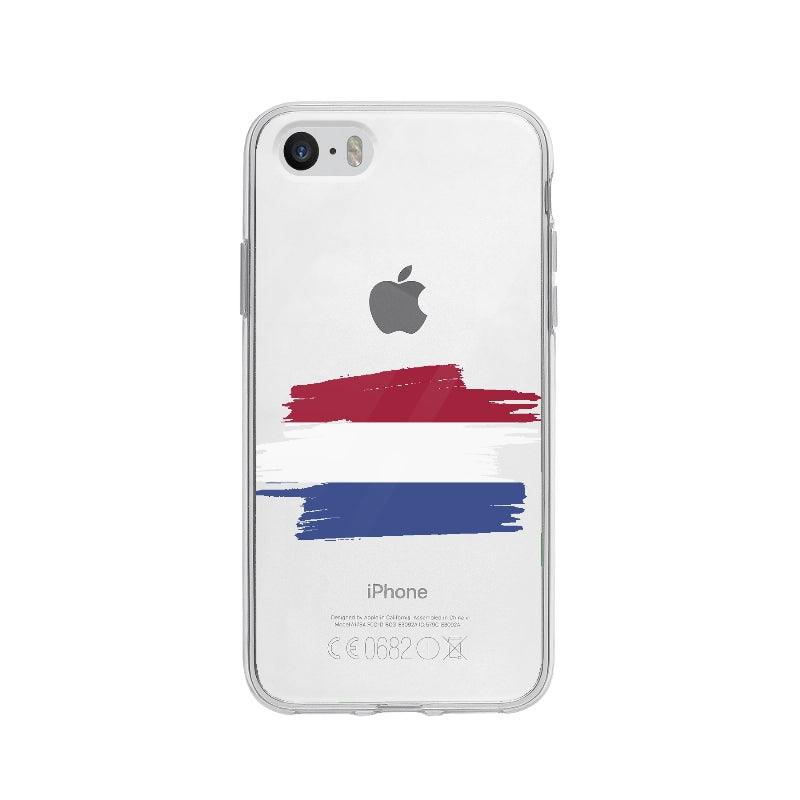 Coque Pays Bas pour iPhone 5 - Coque Wiqeo 5€-10€, Bas, Drapeau, iPhone 5, Oriane G, Pays Wiqeo, Déstockeur de Coques Pour iPhone