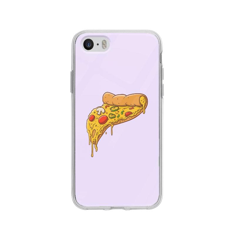 Coque Pizza Fondante pour iPhone 5 - Coque Wiqeo 5€-10€, Delphine A, Illustration, iPhone 5 Wiqeo, Déstockeur de Coques Pour iPhone