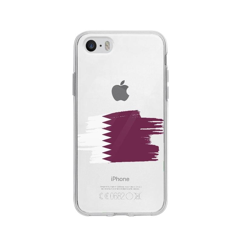 Coque Qatar pour iPhone 5 - Coque Wiqeo 5€-10€, Drapeau, iPhone 5, Pays, Qatar, Sylvie A Wiqeo, Déstockeur de Coques Pour iPhone