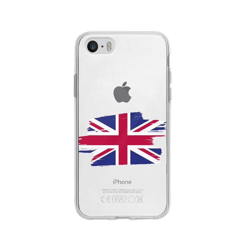 Coque Royaume Uni pour iPhone 5 - Coque Wiqeo 5€-10€, Didier M, Drapeau, iPhone 5, Pays, Royaume, Uni Wiqeo, Déstockeur de Coques Pour iPhone