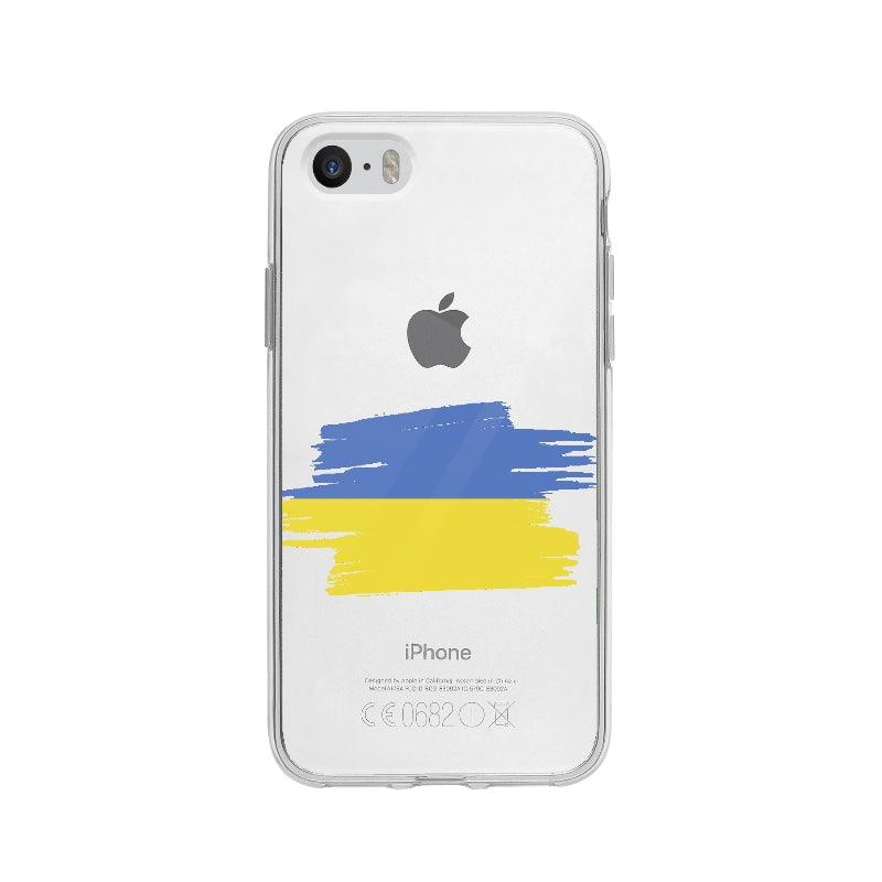 Coque Ukraine pour iPhone 5 - Coque Wiqeo 5€-10€, Drapeau, iPhone 5, Justine K, Pays, Ukraine Wiqeo, Déstockeur de Coques Pour iPhone