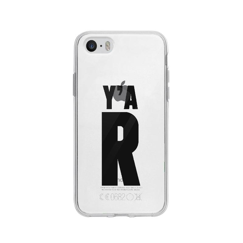 Coque Y'a R Il N'y A Rien pour iPhone 5 - Coque Wiqeo 5€-10€, Drôle, Expression, Français, iPhone 5, Lydie T Wiqeo, Déstockeur de Coques Pour iPhone