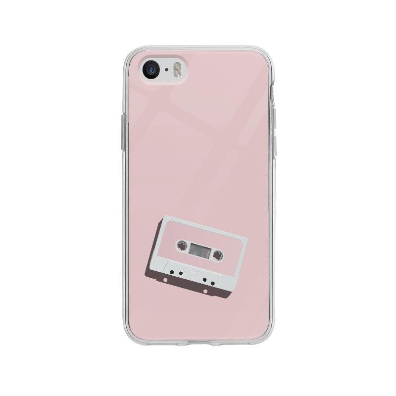 Coque Cassette Audio pour iPhone 5S - Coque Wiqeo 5€-10€, Illustration, iPhone 5S, Rachel B Wiqeo, Déstockeur de Coques Pour iPhone