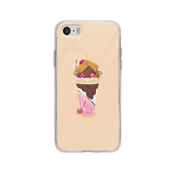 Coque Dessin Monster Shake pour iPhone 5S - Coque Wiqeo 5€-10€, Illustration, iPhone 5S, Irene S, Nourriture Wiqeo, Déstockeur de Coques Pour iPhone