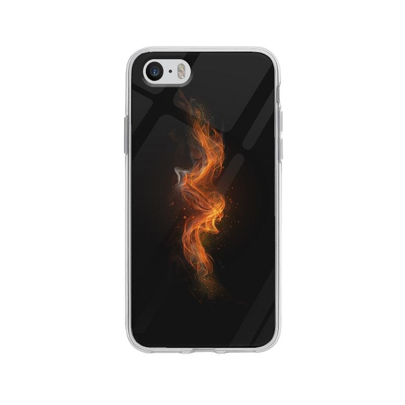 Coque Flames pour iPhone 5S - Coque Wiqeo 5€-10€, Illustration, iPhone 5S, Judith A Wiqeo, Déstockeur de Coques Pour iPhone