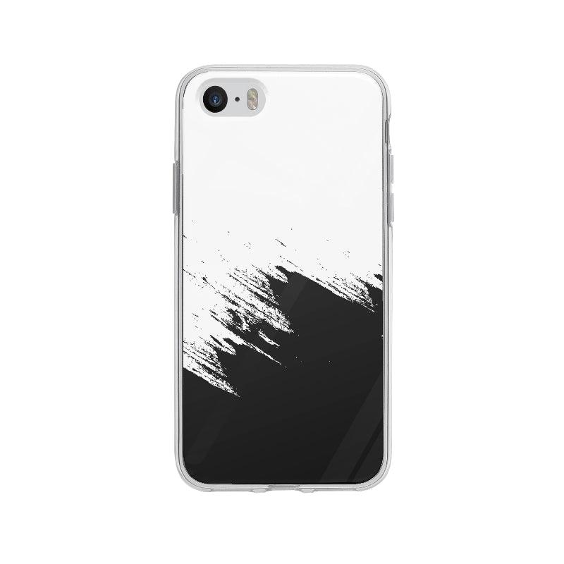Coque Fond Grunge Noir Et Blanc pour iPhone 5S - Coque Wiqeo 5€-10€, Abstrait, Georges K, iPhone 5S Wiqeo, Déstockeur de Coques Pour iPhone