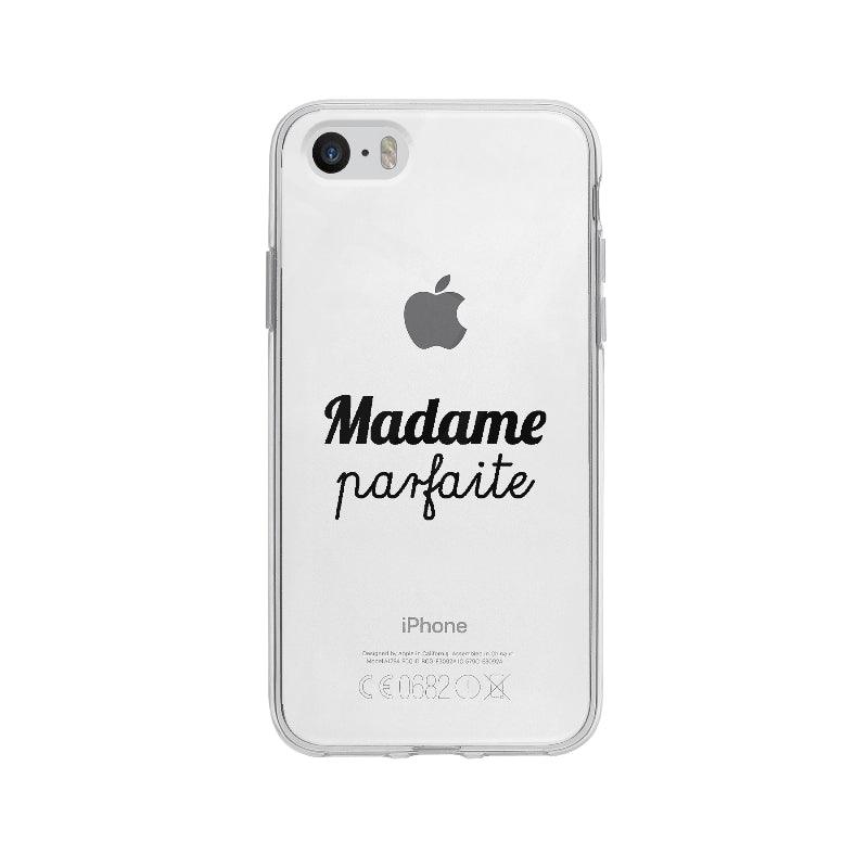 Coque Madame Parfaite pour iPhone 5S - Coque Wiqeo 5€-10€, Alexis G, Amour, Expression, Fierté, Français, iPhone 5S, Tempérament Wiqeo, Déstockeur de Coques Pour iPhone