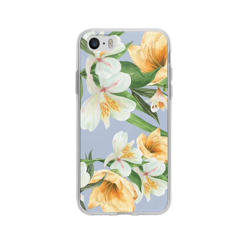 Coque Motif Botanique pour iPhone 5S - Coque Wiqeo 5€-10€, Fleur, Florent K, iPhone 5S, Motif Wiqeo, Déstockeur de Coques Pour iPhone