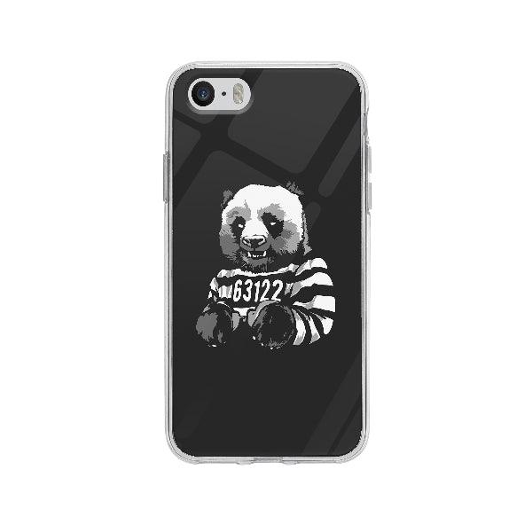 Coque Panda Criminel pour iPhone 5S - Coque Wiqeo 5€-10€, Animaux, Gautier N, Illustration, iPhone 5S Wiqeo, Déstockeur de Coques Pour iPhone