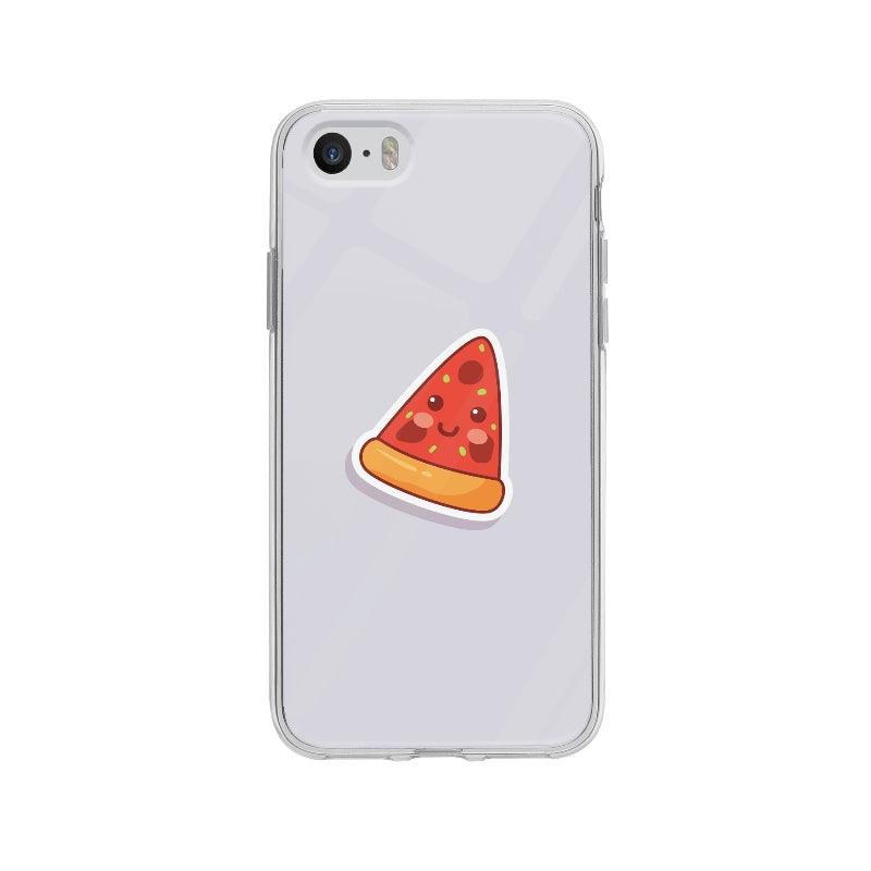 Coque Sticker Pizza pour iPhone 5S - Coque Wiqeo 5€-10€, Gabriel N, Illustration, iPhone 5S, Mignon, Nourriture Wiqeo, Déstockeur de Coques Pour iPhone