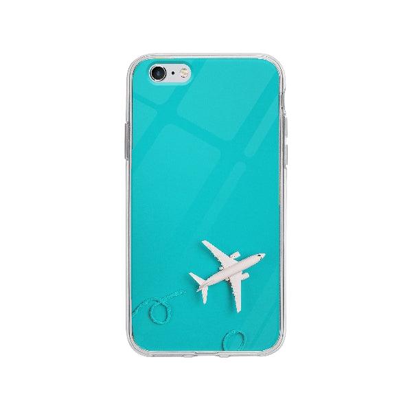 Coque Avion Miniature pour iPhone 6 Plus - Coque Wiqeo 5€-10€, Illustration, iPhone 6 Plus, Lydie T, Voyage Wiqeo, Déstockeur de Coques Pour iPhone
