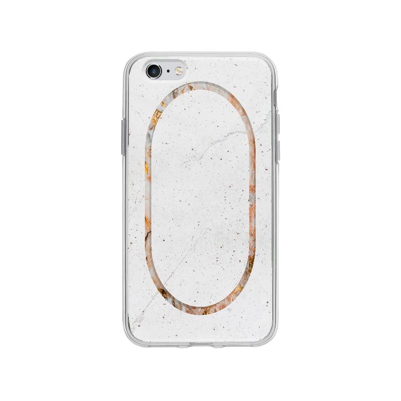 Coque Cadre Texture Marbre pour iPhone 6 Plus - Coque Wiqeo 5€-10€, Abstrait, Andy J, Géométrie, iPhone 6 Plus Wiqeo, Déstockeur de Coques Pour iPhone