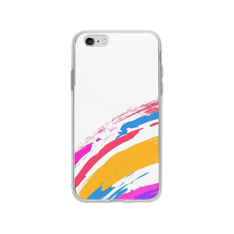 Coque Coups De Peinture Colorés pour iPhone 6 Plus - Coque Wiqeo 5€-10€, Abstrait, Anais G, iPhone 6 Plus Wiqeo, Déstockeur de Coques Pour iPhone