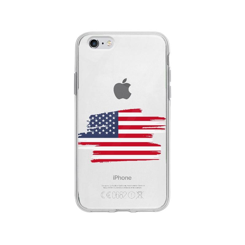Coque Etats Unis pour iPhone 6 Plus - Coque Wiqeo 5€-10€, Drapeau, Etats, iPhone 6 Plus, Laure R, Pays, Unis Wiqeo, Déstockeur de Coques Pour iPhone