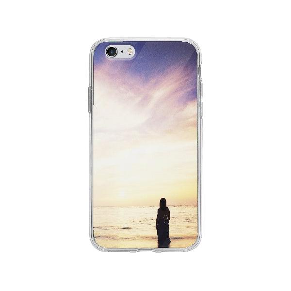 Coque Femme En Mer pour iPhone 6 Plus - Transparent