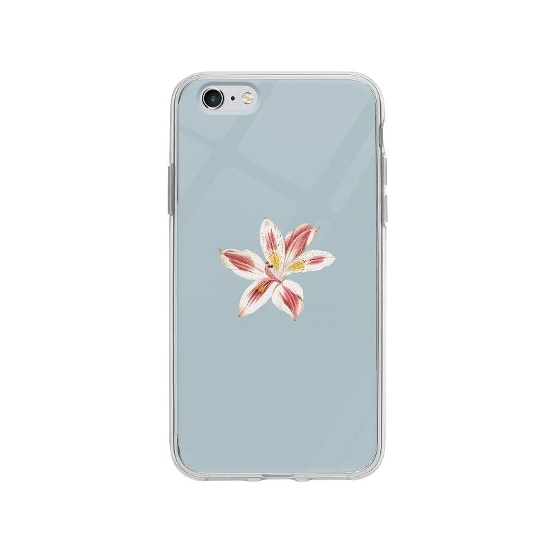 Coque Fleur Lys pour iPhone 6 Plus - Coque Wiqeo 5€-10€, Fleur, Illustration, iPhone 6 Plus, Laure R Wiqeo, Déstockeur de Coques Pour iPhone