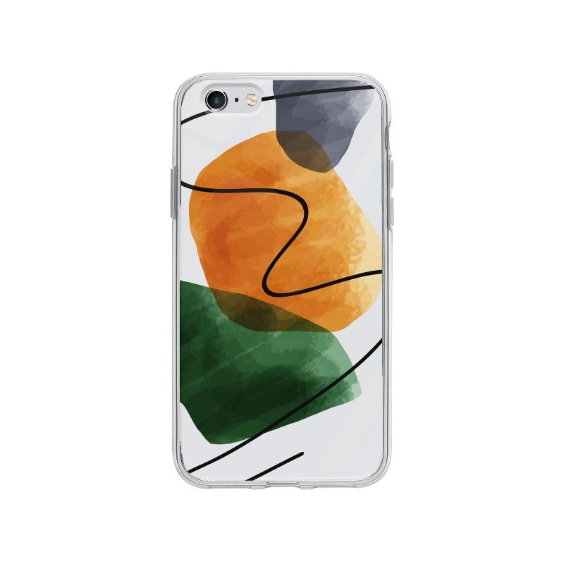 Coque Griboullis Coloré pour iPhone 6 Plus - Coque Wiqeo 5€-10€, Abstrait, Georges K, iPhone 6 Plus Wiqeo, Déstockeur de Coques Pour iPhone
