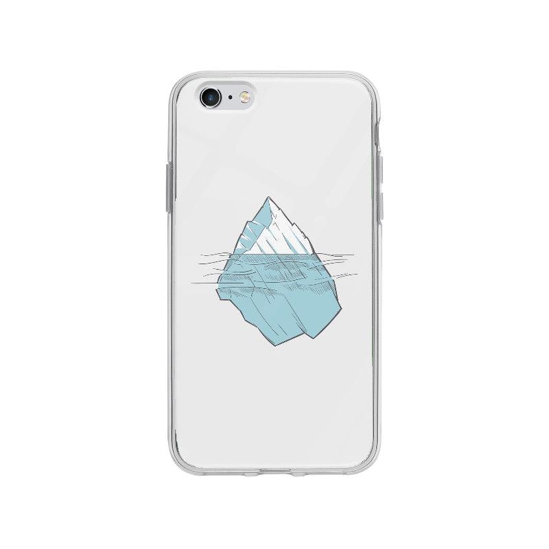 Coque Iceberg Dessiné pour iPhone 6 Plus - Coque Wiqeo 5€-10€, Chantal W, Illustration, iPhone 6 Plus Wiqeo, Déstockeur de Coques Pour iPhone