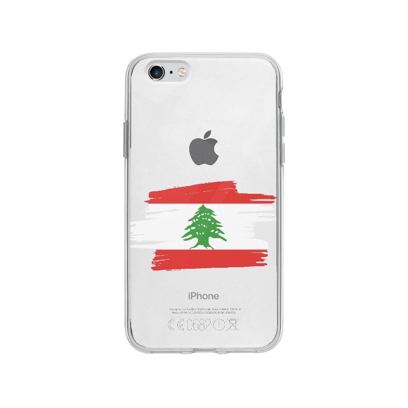 Coque Liban pour iPhone 6 Plus - Coque Wiqeo 5€-10€, Alais B, Drapeau, iPhone 6 Plus, Liban, Pays Wiqeo, Déstockeur de Coques Pour iPhone