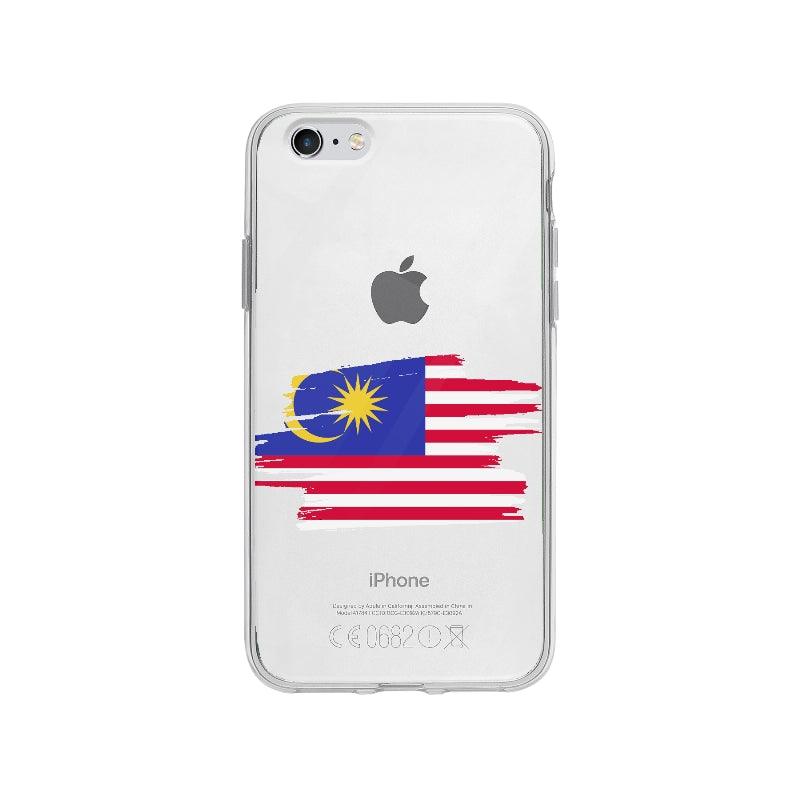 Coque Malaisie pour iPhone 6 Plus - Coque Wiqeo 5€-10€, Alexis G, Drapeau, iPhone 6 Plus, Malaisie, Pays Wiqeo, Déstockeur de Coques Pour iPhone