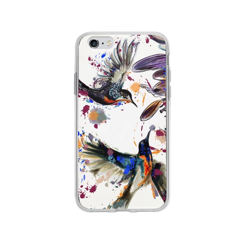 Coque Oiseaux En Aquarelle pour iPhone 6 Plus - Coque Wiqeo 5€-10€, Abstrait, Alexis G, Animaux, Illustration, iPhone 6 Plus Wiqeo, Déstockeur de Coques Pour iPhone