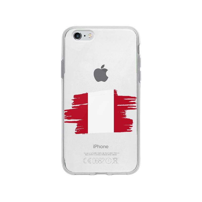 Coque Pérou pour iPhone 6 Plus - Coque Wiqeo 5€-10€, Camille B, Drapeau, iPhone 6 Plus, Pays, Pérou Wiqeo, Déstockeur de Coques Pour iPhone