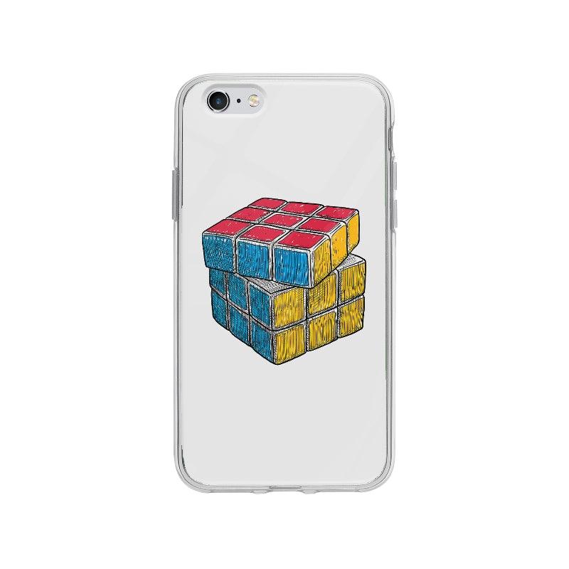 Coque Rubik's Cube pour iPhone 6 Plus - Coque Wiqeo 5€-10€, Illustration, iPhone 6 Plus, Lydie T Wiqeo, Déstockeur de Coques Pour iPhone