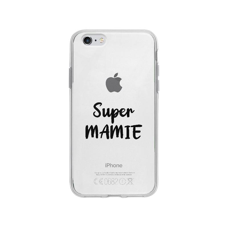 Coque Super Mamie pour iPhone 6 Plus - Coque Wiqeo 5€-10€, Amour, Expression, Fierté, Français, iPhone 6 Plus, Julie M, Tempérament Wiqeo, Déstockeur de Coques Pour iPhone
