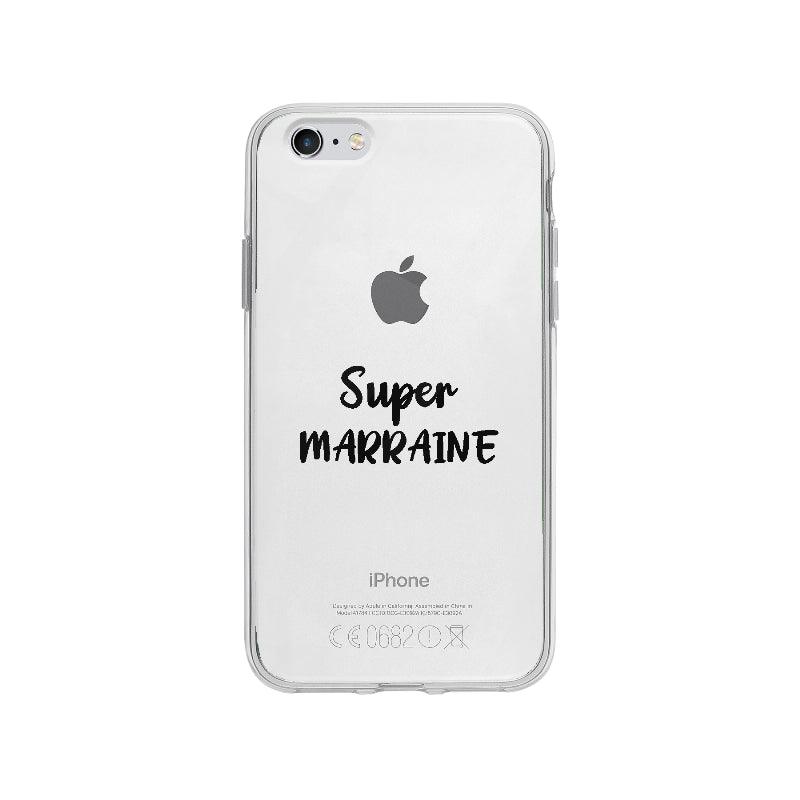 Coque Super Marraine pour iPhone 6 Plus - Coque Wiqeo 5€-10€, Adele C, Amour, Expression, Fierté, Français, iPhone 6 Plus, Tempérament Wiqeo, Déstockeur de Coques Pour iPhone