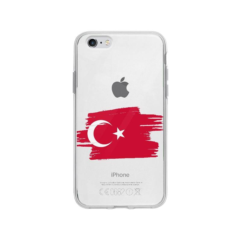 Coque Turquie pour iPhone 6 Plus - Coque Wiqeo 5€-10€, Camille B, Drapeau, iPhone 6 Plus, Pays, Turquie Wiqeo, Déstockeur de Coques Pour iPhone