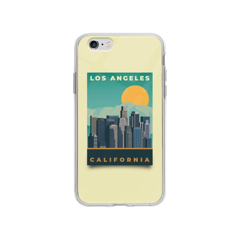 Coque Affiche Los Angeles pour iPhone 6 - Coque Wiqeo 5€-10€, Bastien M, Illustration, iPhone 6, Voyage Wiqeo, Déstockeur de Coques Pour iPhone