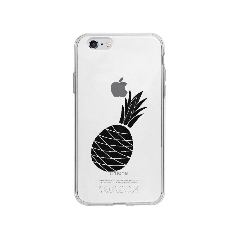 Coque Ananas pour iPhone 6 - Coque Wiqeo 5€-10€, Ananas, Damien S, Fruit, iPhone 6 Wiqeo, Déstockeur de Coques Pour iPhone