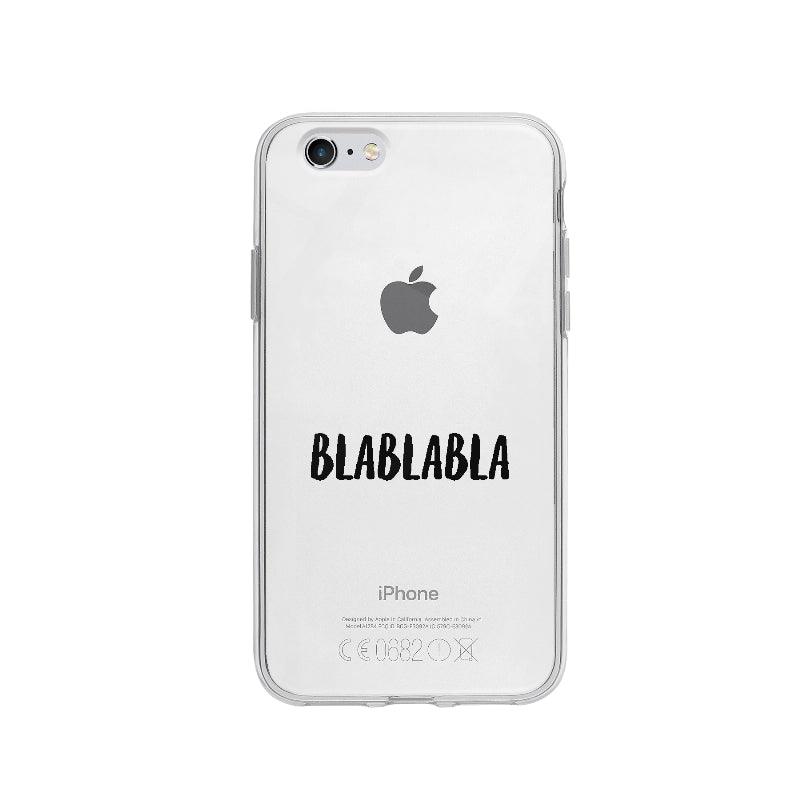 Coque Blablabla pour iPhone 6 - Coque Wiqeo 5€-10€, Drôle, Expression, Français, Gilles L, iPhone 6, Tempérament Wiqeo, Déstockeur de Coques Pour iPhone