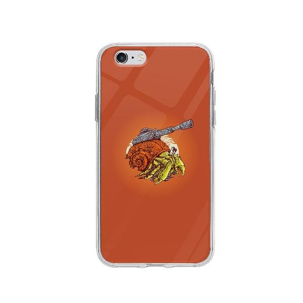 Coque Crabe Machine De Guerre pour iPhone 6 - Transparent