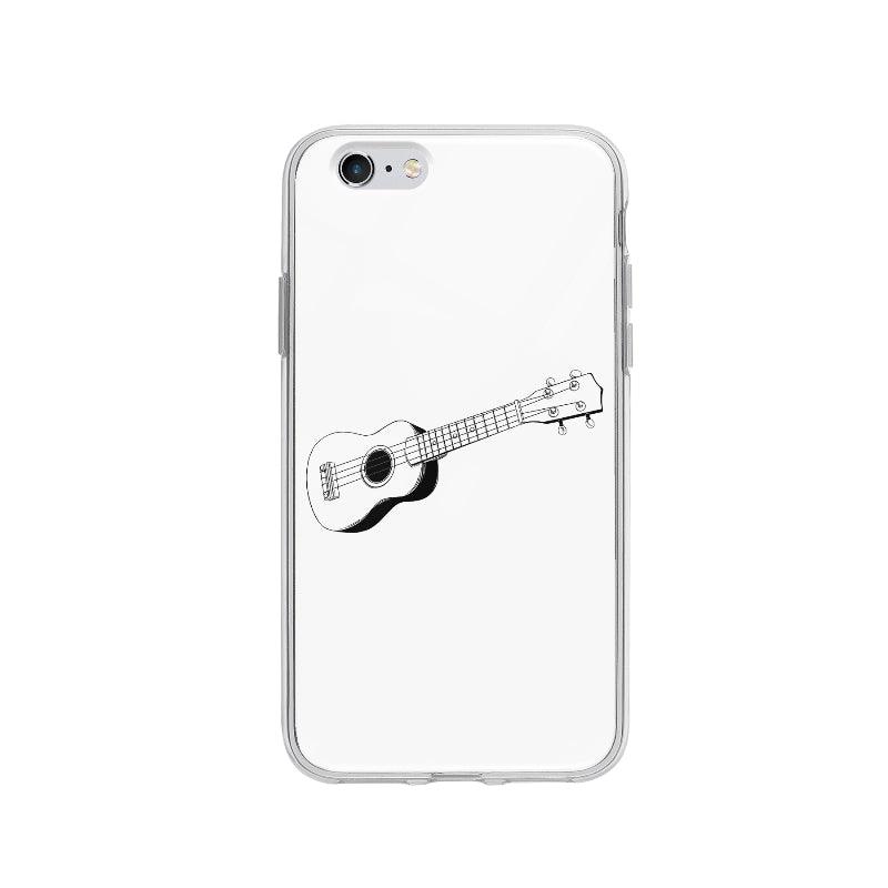 Coque Guitare Ukulélé pour iPhone 6 - Coque Wiqeo 5€-10€, Catherine K, Illustration, iPhone 6 Wiqeo, Déstockeur de Coques Pour iPhone